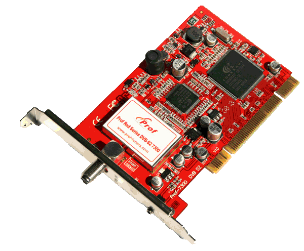 PCI- Prof Red Series DVB-S2 7300